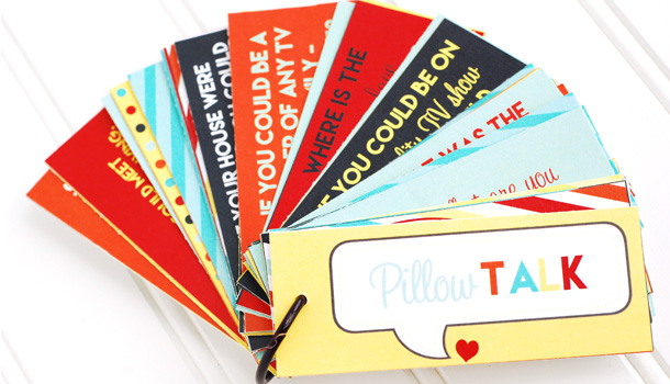 Pillow talk printable cards. | The Dating Divas