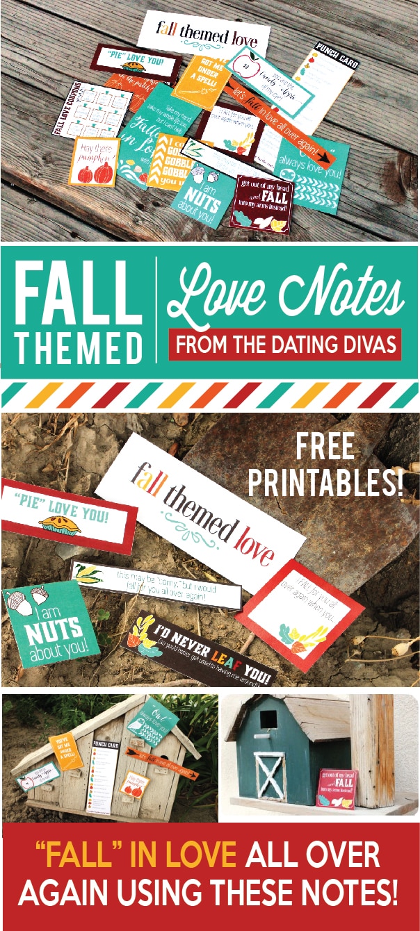 Fall Themed Love Notes