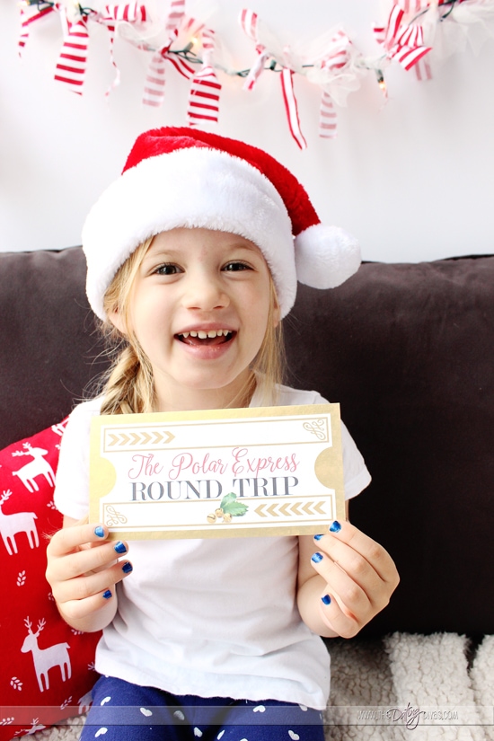 Polar Express Night Printable Ticket