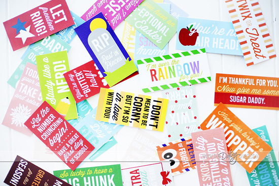 Holiday Candy Bar Gift Tags - 29