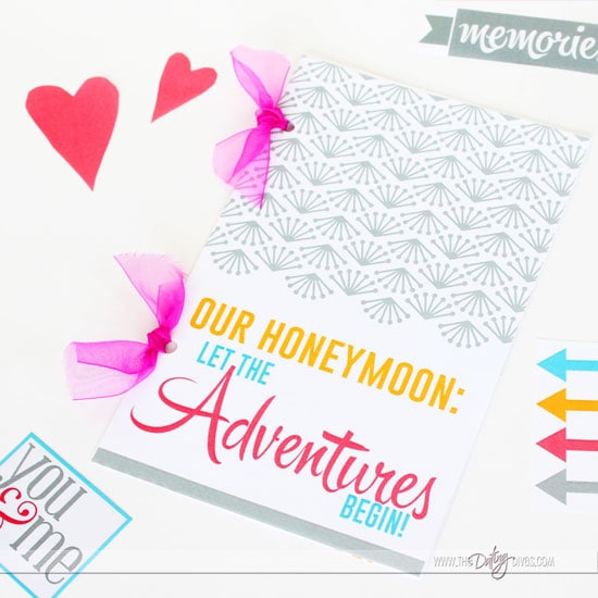 Printable Honeymoon Journal