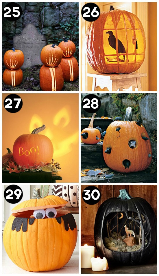 150 Pumpkin Decorating Ideas - Fun Pumpkin Designs for Halloween