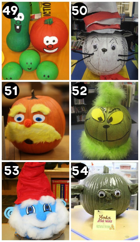 150 Pumpkin Decorating Ideas - Fun Pumpkin Designs for Halloween