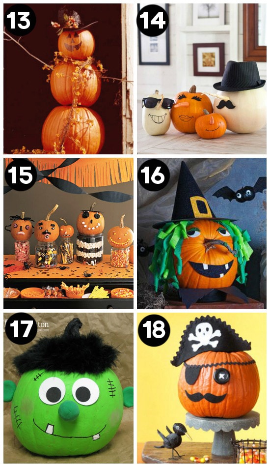 150 Pumpkin Decorating Ideas - Fun Pumpkin Designs for Halloween