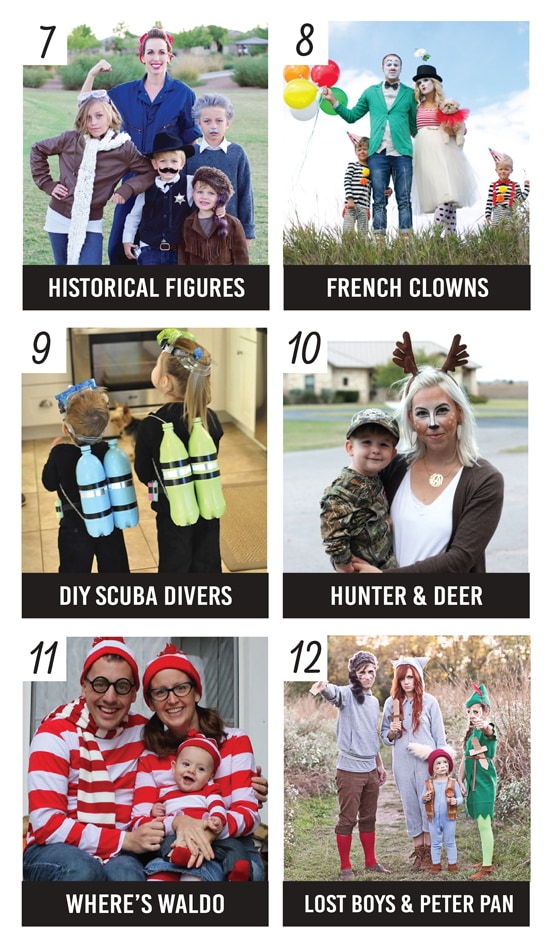 Quick DIY Family Costumes