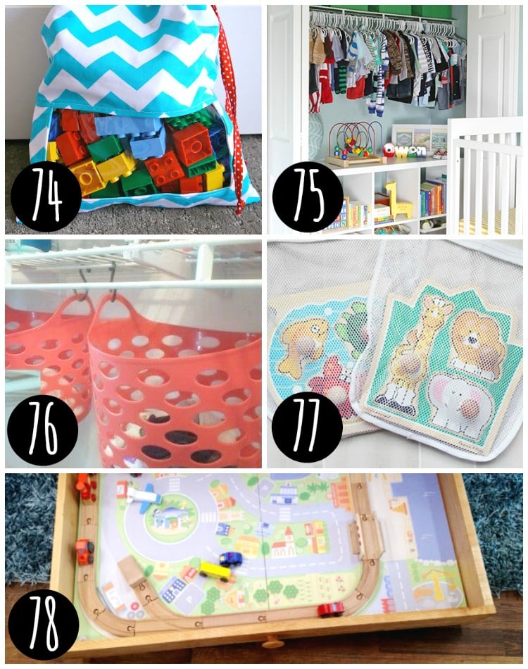 Top tips for organizing your kids toys.