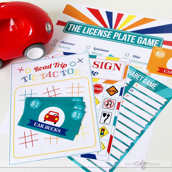 Road Trip Printables