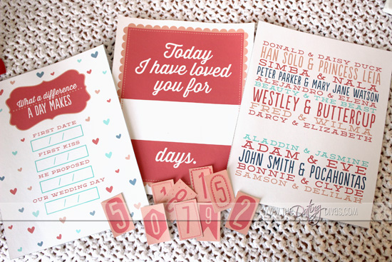 Romantic Wall Art Printables for Valentine's Day