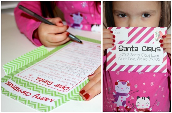 Printable Santa Letter- it's really mailable!