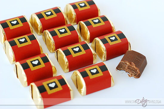 Santa Baby Chocolate Wraps - 50