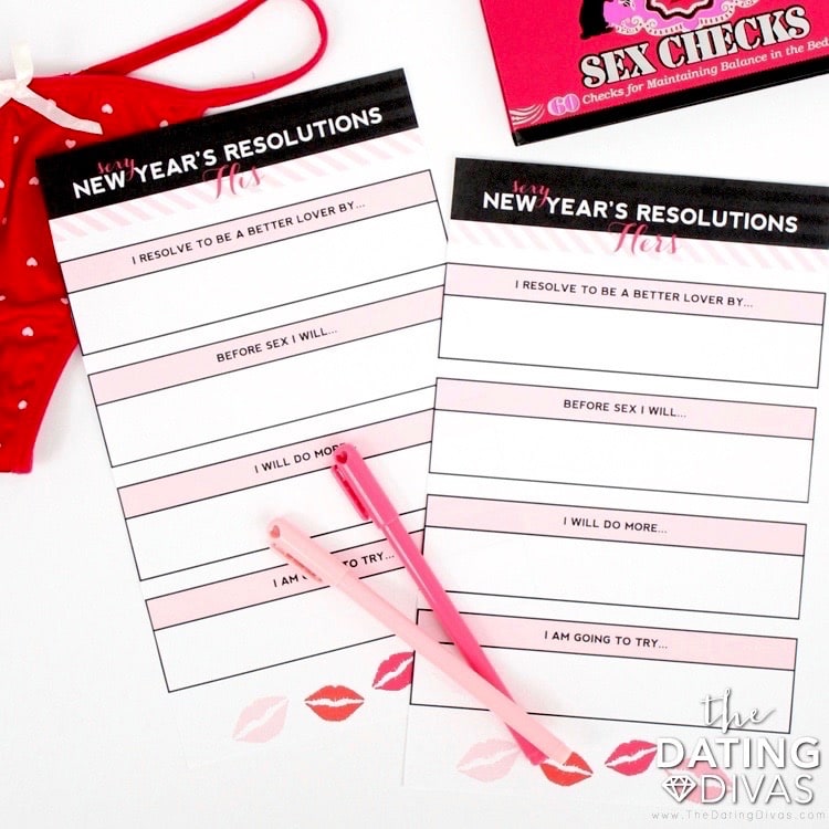 Make a New Year's Resolution with your spouse. | The Dating Divas