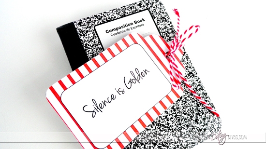 Silence Is Golden Printable