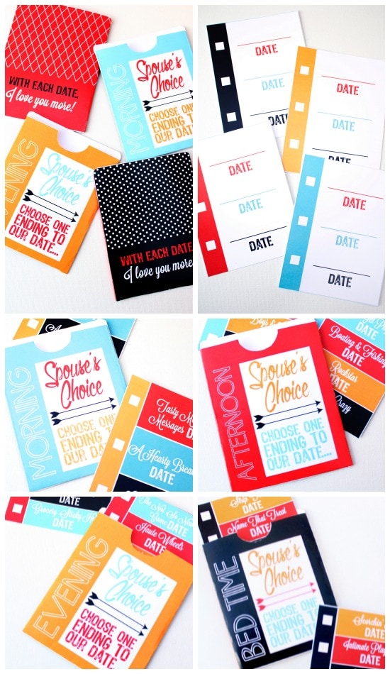 Spouse's Choice Date Night Printables