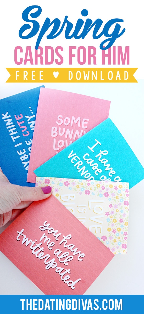 Spring Cards for Husband or Boyfriend