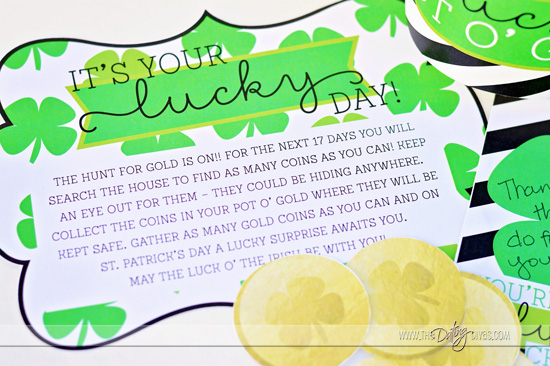 Lucky Pot O' Gold Invitation