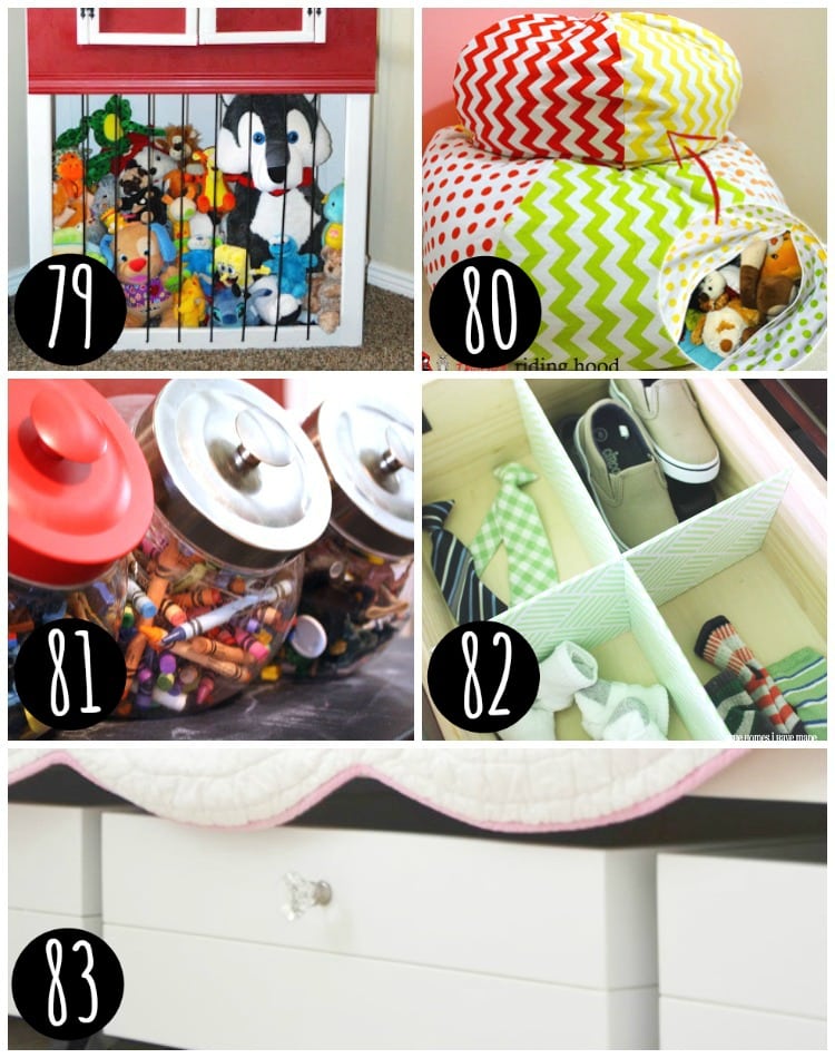 Top tips for organizing your kids toys.