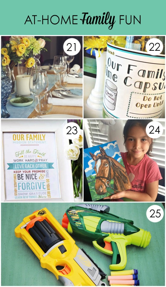 Summer Family Fun Ideas