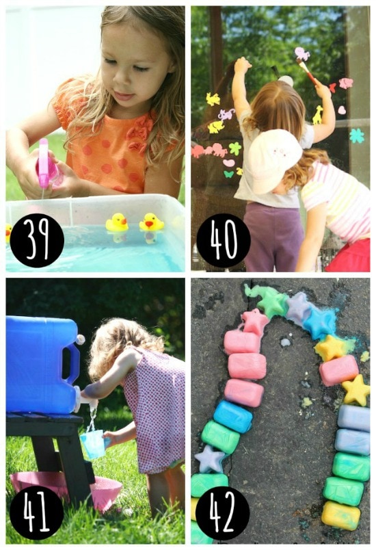 Fun outside play ideas! 