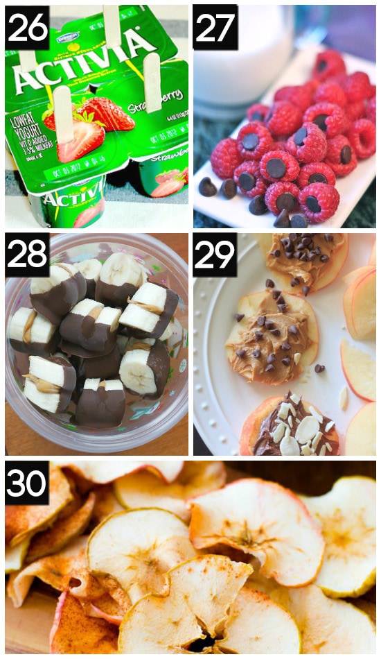 Sweet Healthy Snacks