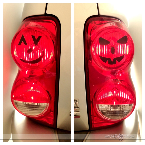 Tail Light Jack-O'-Lanterns