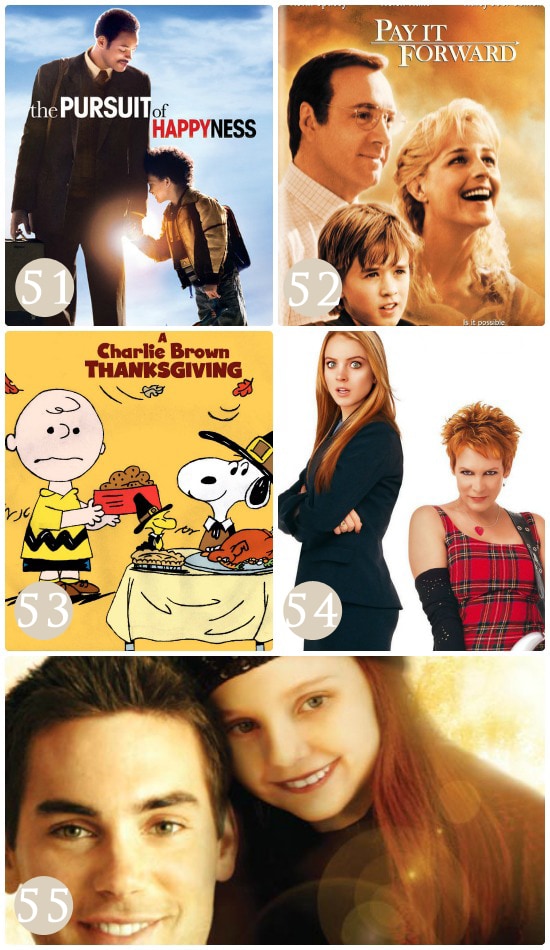 Movies to teach kids gratitude.