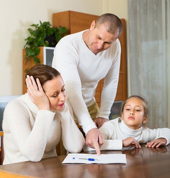 Teach your children about reacting to stress by example.