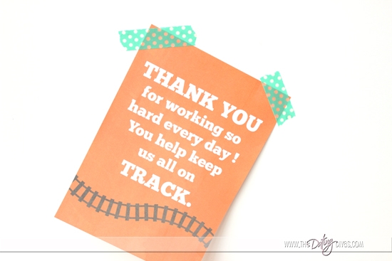 Thank you card for my husband