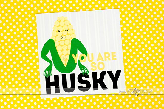 Thanksgiving Love Note: You Are Husky