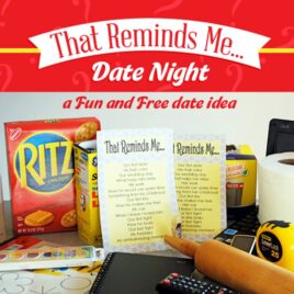 That Reminds Me... Date night idea