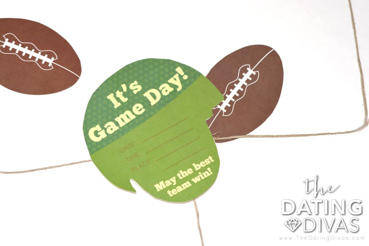 The PERFECT Super Bowl Date Invite - Free Printable