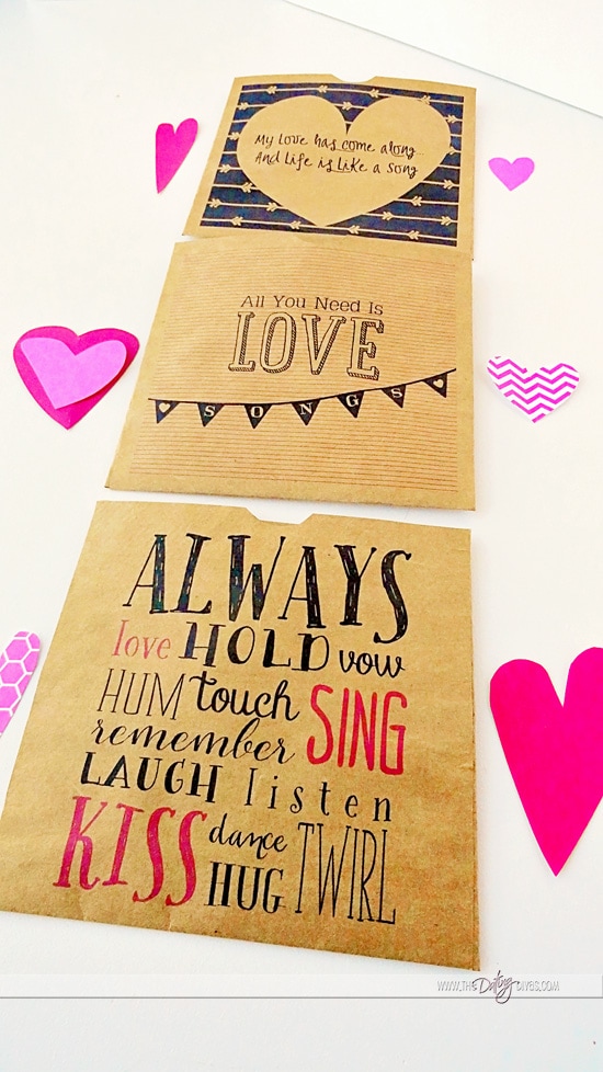 Adorable CD covers to put together a playlist of love songs for Valentine's day. www.TheDatingDivas.com