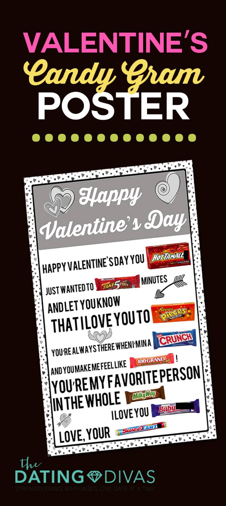 Valentine's Candy Gram banner