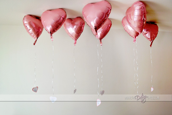 Romantic Valentine's Day Card Kits With Balloons