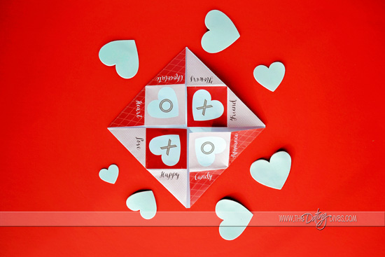 Valentine Fortune Teller Printable