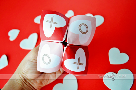 DIY Valentine Cootie Catcher