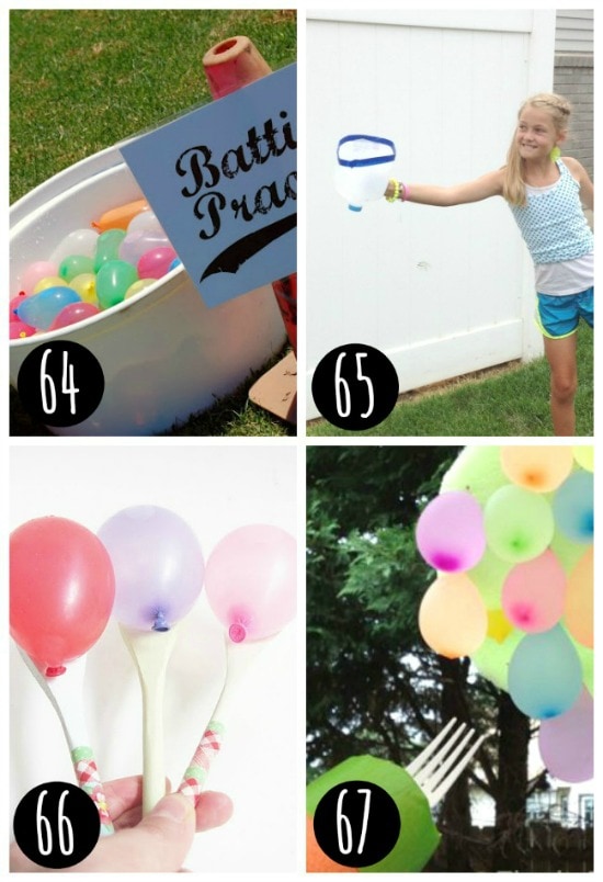 Water balloon games that are sure to please a crowd! 