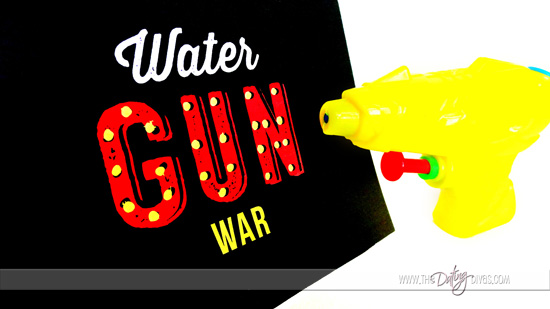 Water Gun War Game