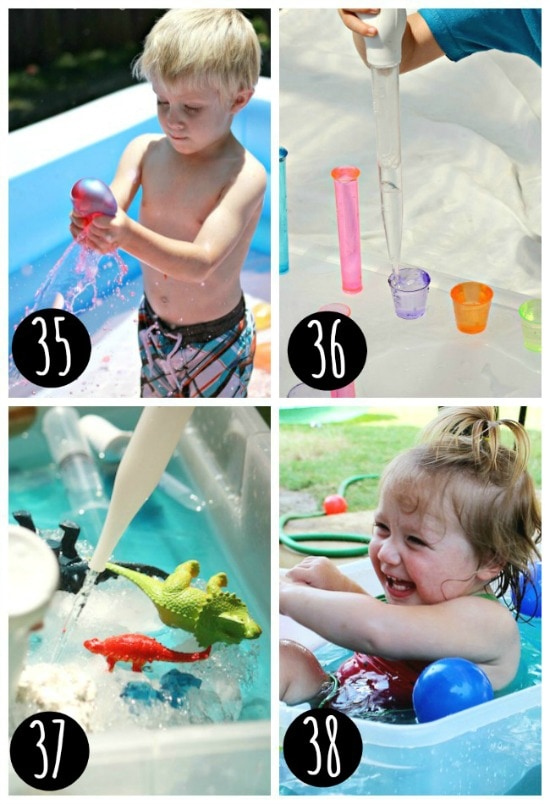 Sensory play for kids of all ages. 