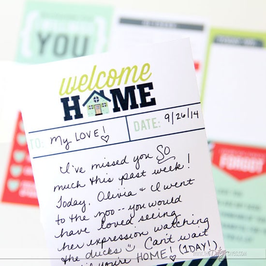 Welcome Home Kit Love Note Detail