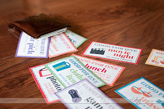 gift coupons