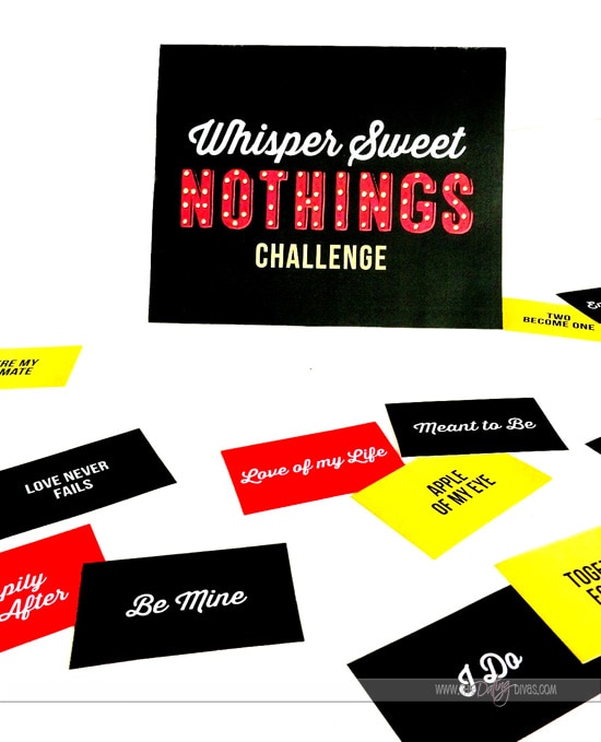 Whisper Sweet Nothings Game