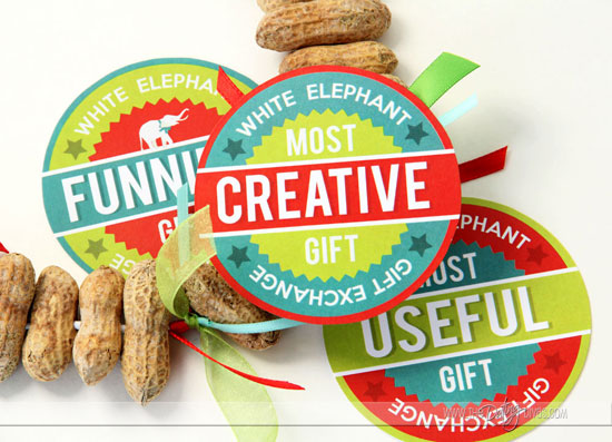 White Elephant Party Printable Kit   From The Dating Divas - 82