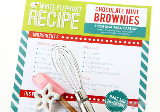 White Elephant Party Dessert Recipes