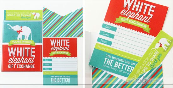 White Elephant Party Printable Kit   From The Dating Divas - 36
