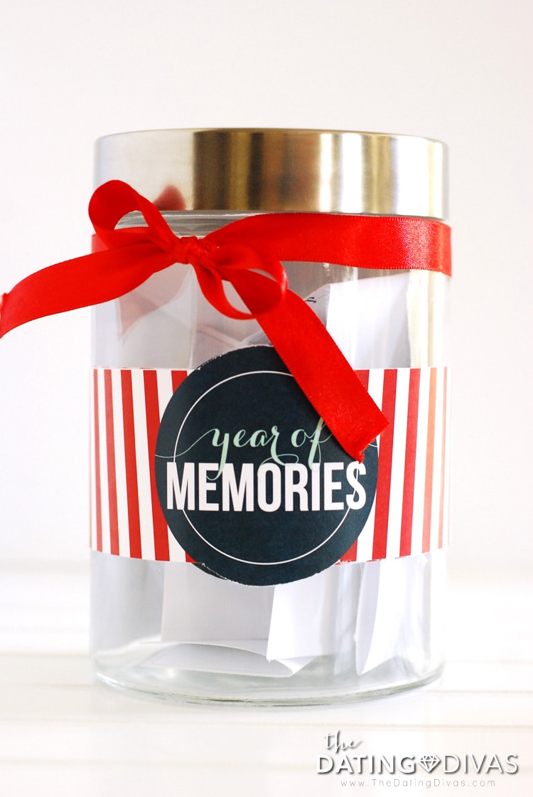 Year Of Memories Jar