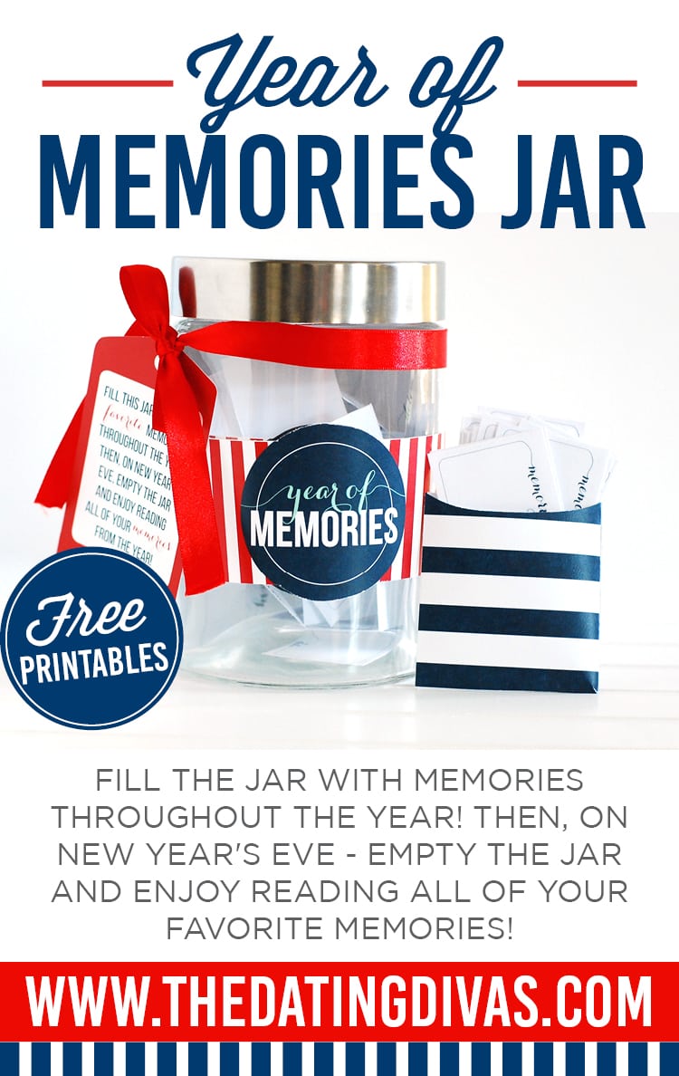 Year Of Memories Jar Activity