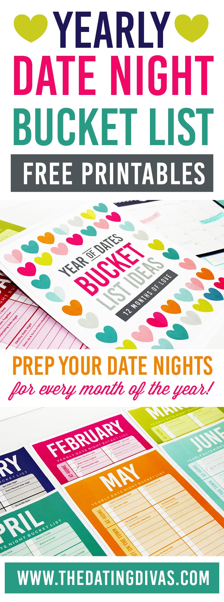 Yearly Date Night Bucket List