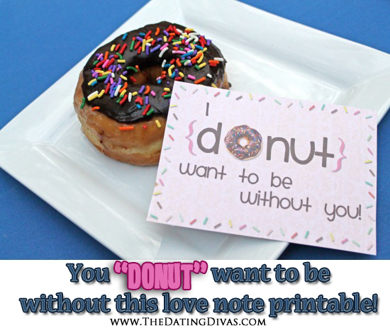 Donut Printable for LDR