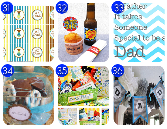 Free Fathers Day DIY gifts