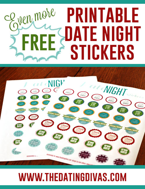 free printable date night stickers